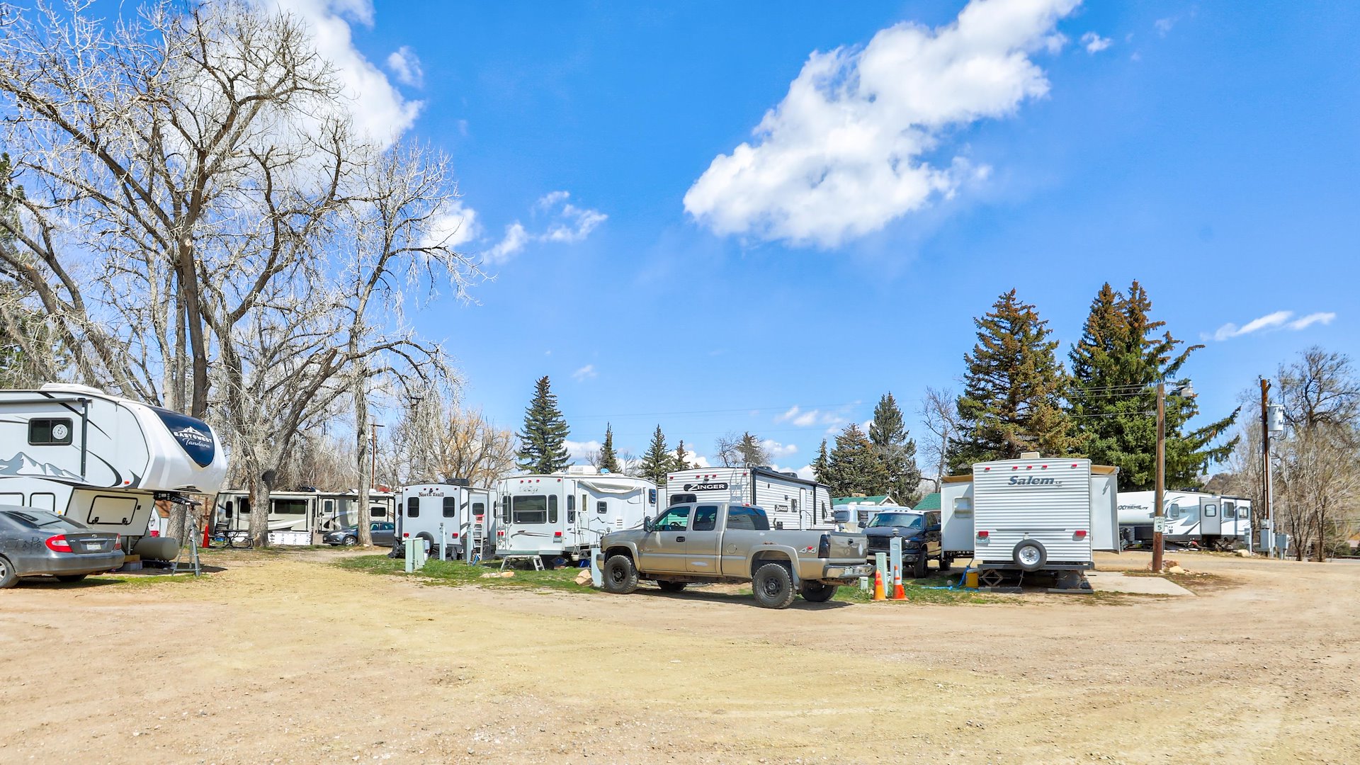 Fireside RV Park Cabins Loveland Colorado   L